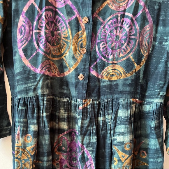 Hilltribe Designs Flowy Abstract Jumpsuit S (Fits s-m depending on desired fit) - Picture 11 of 14